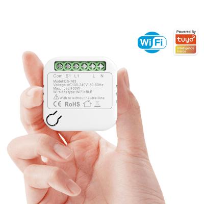 China Smart APP Life/Tuya 2 Band 2 Way Wifi Lamp Switch Diy Breaker Wireless Remote Control Module Smart APP Remote Control Support Alexa Google Home for sale