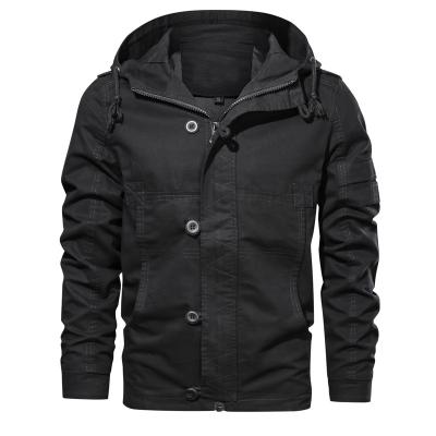 China Slim Fit Pilot Jackets Casacas Para Hombre Mens Casual Cotton Bomber Viable Military Jacket Mens for sale