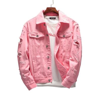 China Viable Manufacturer Wholesale OEM Plus Custom Size Coats Thicker Denim Jacket Mens Trucker Coat Pocket for sale