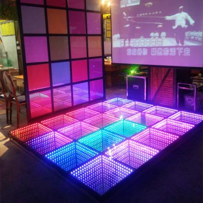 China 2022 Latest Theme Park Hot Sale Mobile Dance Night Club RGB Led Floor Rental Cork for sale