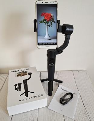 China 2022 cheap mobile phone smartphone stabilizer gimbal / gimbal for mobile / handheld stabilizing gimbal for sale