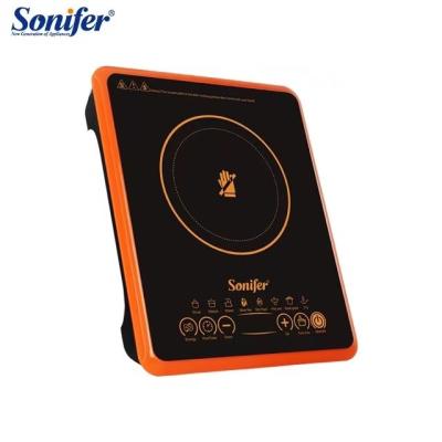 China Wholesale Household Sonifer SF-3047 Touch Control Electric Induction Cooker 220V 1400W 8 Heating Programs Plate Cheap Sensor for sale