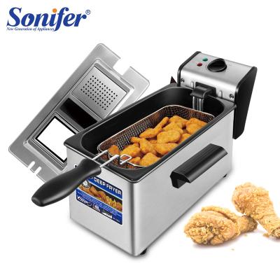 China Household Wholesale Sonifer 2000W 4L Home Electric Deep Fryer SF-1002 for sale