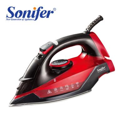 China Durable Sonifer Plastic and Ceramic Press Steamer Garment Iron Laundries Price SF-9043 for sale