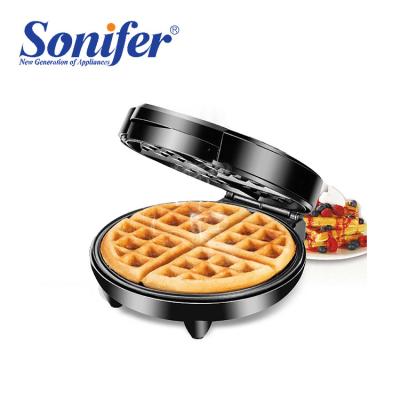 China Adjustable Thermostat Sonifer 1200W Stainless Steel Waffle Maker Sandwich Maker Breakfast Maker For Home Use SF-6032 for sale