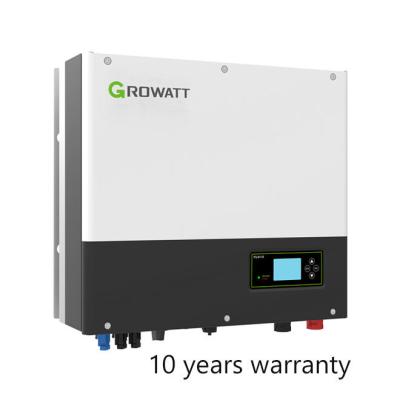 China 10kw 20kw 30kw 50kw Hybrid Solar Inverter Growwatt 3 Phase Inverter Hybrid Growwatt On Off Grid For Hybrid Solar System 505/453/198mm for sale