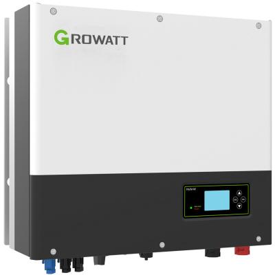 China Goosolar Growatt Hybrid Inverter 10Kw 15Kw Off Solar Inverter Solar Inverters 3000W 6000W Grid Solar Power 505/453/198mm for sale