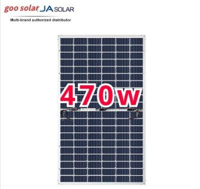 China Home System JA Solar Panel 166mm Solar Cell Solar Panels 460W 465W 470W Solar Power Flexible Plate For Solar Power Project for sale