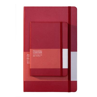 China Classic Type Eco-Friendly Cover Organizer Notebook Daily Planner High Quality Leather Diary Reuse Hardcover 96 Paper Sheets for sale