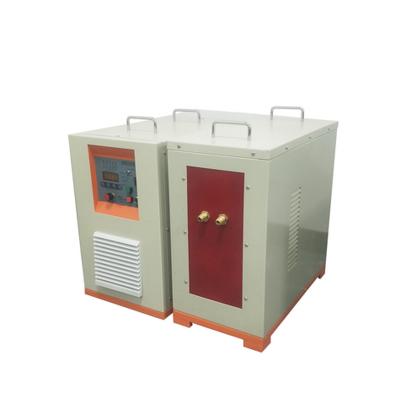 China 15kW Machinery Repair Shops Small Heating Machine Scrap Metal Induction Heater Melting Furnace Gold, Silver, Copper, Aluminum, etc. of medium frequency. for sale