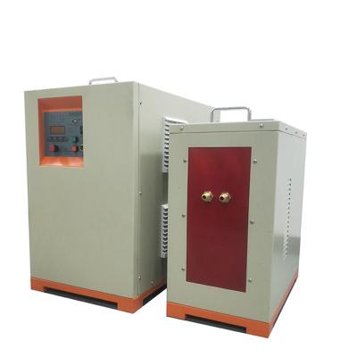 China 35kW Machinery Repair Shops Small Heating Machine Scrap Metal Induction Heater Melting Furnace Gold, Silver, Copper, Aluminum, etc. of medium frequency. for sale