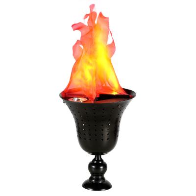 China Suitable Party Stage Torch Style Fire Stage Lighting Light Fake Fire Silk Flame Light TS002 for sale