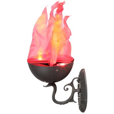 China Wedding Fireplace Artificial Fire Equipment Outdoor Stage Silk Flame Fireplace Hanging Wall Mounted Electric Flame Light for sale