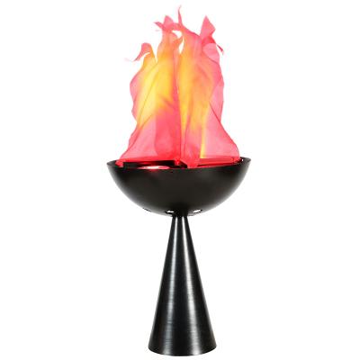 China Industrial Mini Factory Direct Moving Foshan Yilin 20W Farm Brazier Light Led Home and Night Bar Artificial Silk Flame Decorative Lights for sale