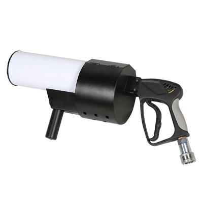 China KTV LED Small Cylinder Effect For Disco DJ Stage Light Machine Jet Hand Held Electric CO2 Confetti Gun Paper Machine for sale