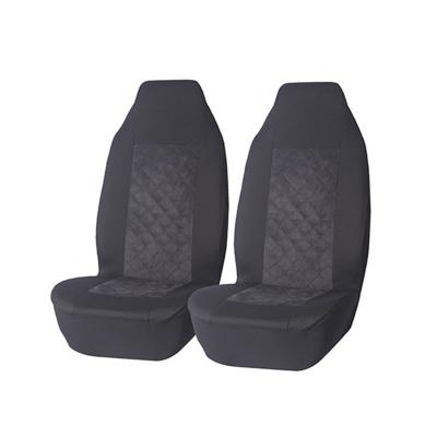 China Business/Luxury Hot Sale Good Price Custom Universal Size Suede Front Car Seat Cover Set for sale