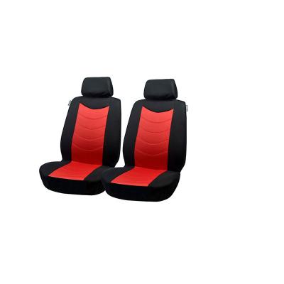 China Sports New Design Cheap High Quality Front Waterproof Polyester Red Car Seat Cover for sale