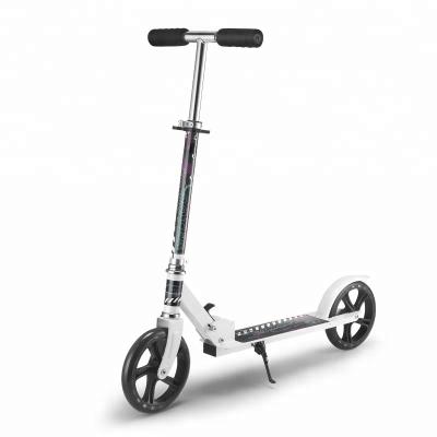 China City Adults Kick Scooter 200mm PU Wheels Adults 2 Big Wheel Adult Scooter for sale