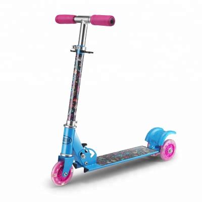 China PVC Wholesale 3 Wheels Kids Kick Scooter Height Adjustable Kick Scooter For Kids for sale