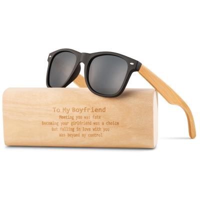 China Fashion Sunglasses Polarized Sunglasses Bamboo Men Wooden Sun Glasses Women Brand Original Wooden Glasses for sale