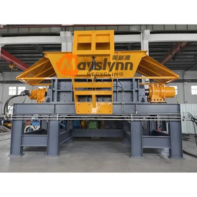 China Other Electronic Household Garbage Recycling Chiller Crushing Two Shafts Shredder for sale