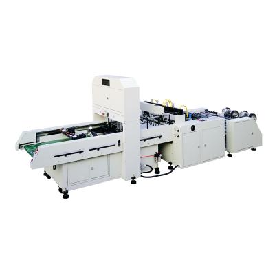 China With Motion Controller + PLC Center Touch Screen Hot Sealing T-shirt Hot Cut Bag Line Of Control System Automatic Two Line And Forming Machine Plastic Bag Making Machine for sale