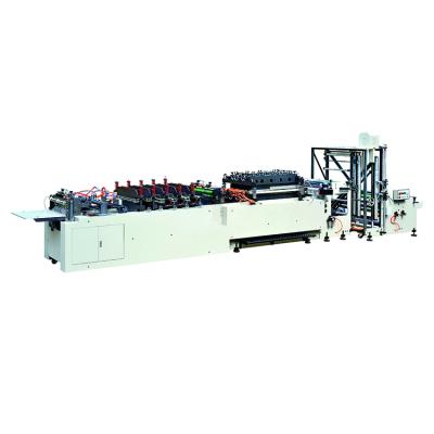 China With E.P.C and PLC 3 Sides Wholesale Automatic Stand Pouch Plastic Bag Sealing Making Machine for sale