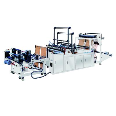 China With AC Motor And PLC Automatic One-Layer Two Line Bags Bag On Roll Making Machine for sale