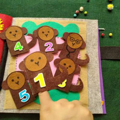 China Eco-friendly Material Kids Educational Diy Toys Top Selling Felt Diy Toys Customized Family Diy Toys For Kids Eudcation for sale