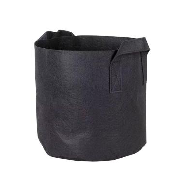 China Breathable Customized Indoor / Outdoor Vegetable Plant Felt Fabric Grow Bag for sale