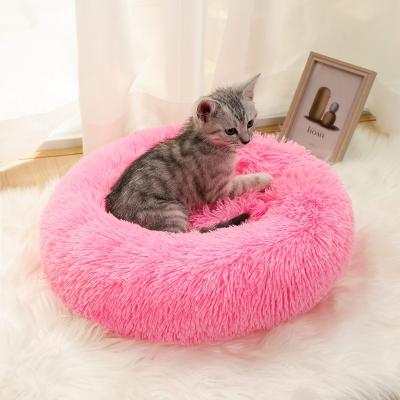 China Soft Custom Cat Bed Breathable Ultra Soft Soothing Accessories Suppliers, Indoor Orthopedic Machine Washable Luxury Dog Bed for sale