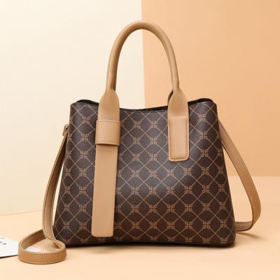 China Season All Seasons Fashion Tote Bag For Women Genuine Leather Handbag Trendy Lady for sale