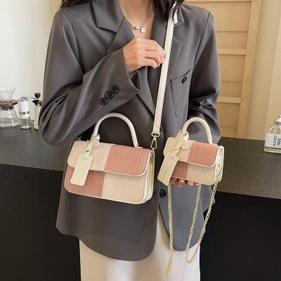 China Sophisticated PU Leather Tote Bag for Women Water Resistant and Zippered for sale