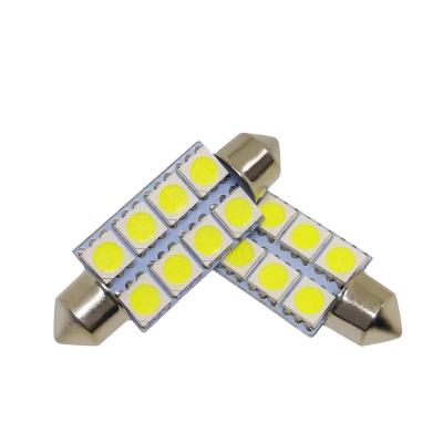 China 31mm 39mm 41mm 5050 Perfect LED Auto Bulbs 31mm 39mm 41mm 5050 Chip 8SMD Car Festoon Dome 8LED Reading Light for sale