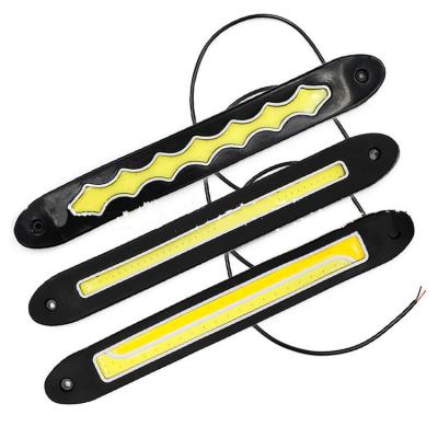 China COB 17CM Daytime Running Light Perfect Led COB DRL 17cm Car Lights 2 Pcs Super Bright Waterproof COB LED Daytime Running Light for sale