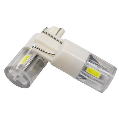 China From factory T10 3030-2SMD perfect selt directly good quality 3030 w5w colorful 2smd car indicator light led dashboard T10 led bulb replacement parts for sale