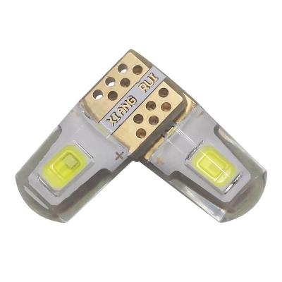 China From factory T10 3030-2SMD perfect selt directly good quality 3030 w5w colorful 2smd car indicator light led dashboard T10 led bulb replacement parts for sale