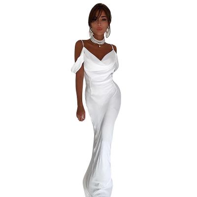 China European Women's Anti-wrinkle 2021 explosive strapless evening dress and American bride for sale