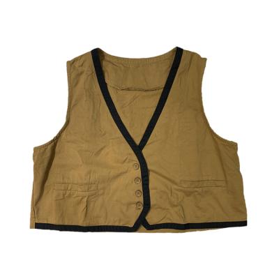 China Breathable Good Quality Vest Women Outwear Sleeveless Vest Ladies Vest Knitted Sweater Vest for sale