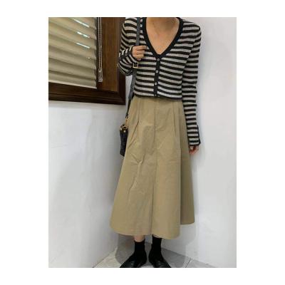 China Factory Price Breathable Cheap Women Fashion Casual Skirts Mid Length Casual Dress for sale