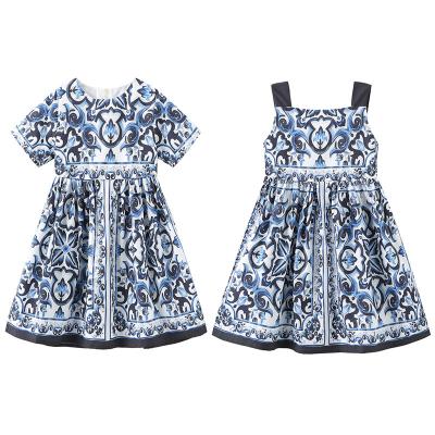 China 2022 New Design Anti-wrinkle Kids Dresses For Girls Clothes Sleeveless Princess Dress Summer Kids Clothing Dress For 2-10Y Baby for sale