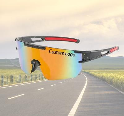 China 2022 high quality fashion men's outdoor women's cycling sports glass women's riding sunglasses for sale