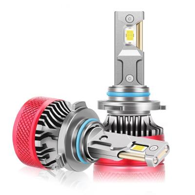 China Aluminum Radiator P9 130W 18000LM Led Headlight 9005 9006 Car LED Headlight Bulb LED Car Light for sale