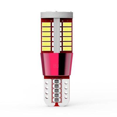 China Turn light auto parts accessories t10 LED width light car reading light RA1457 4014 15smd led canbus led bulbs for sale