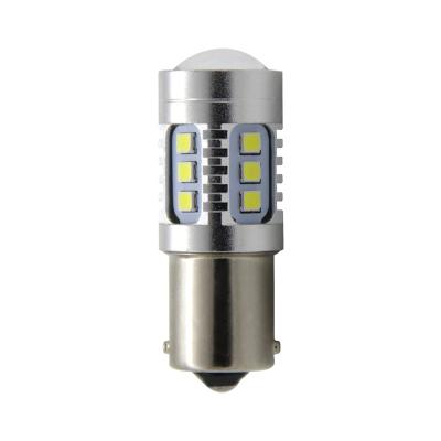 China High Quality Material Board Auto Lighting Systems Led Signal Light T20 T25 BA15S BA15D 2835 Canbus Led 15SMD Car Light for sale