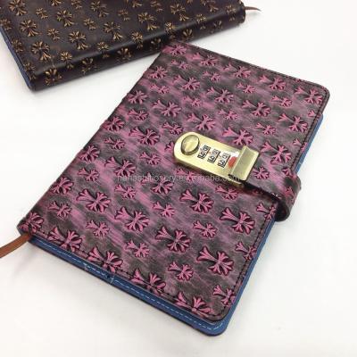 China With Coded Custom Printed Lock Diary With Good Quality Code Lock for sale