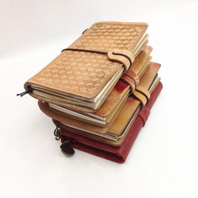 China Top grade real leather luxury hardcover notebook with good price for sale