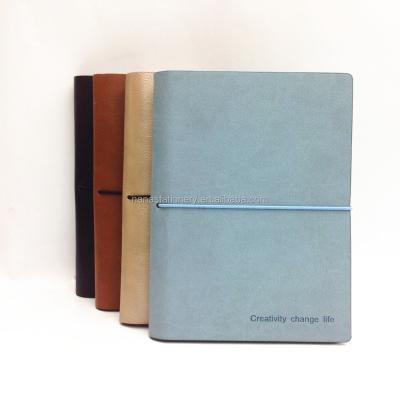 China Embossing Hardcover Factory Supply Logo Notebook Journal With Pocket for sale