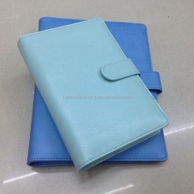 China High quality different size PU leather bound notebook for sale