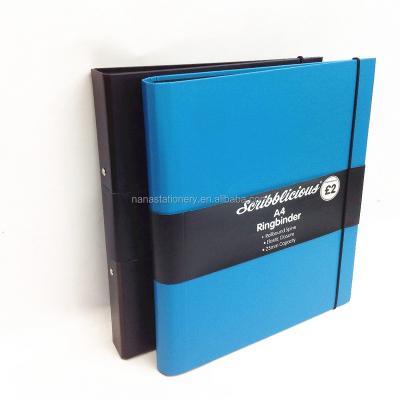 China Staple folder documents a4 ring binder with 2 rings for sale